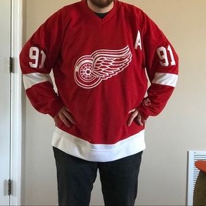 Vintage Sergei Fedorov Redwings NHL Jersey Men’s L
